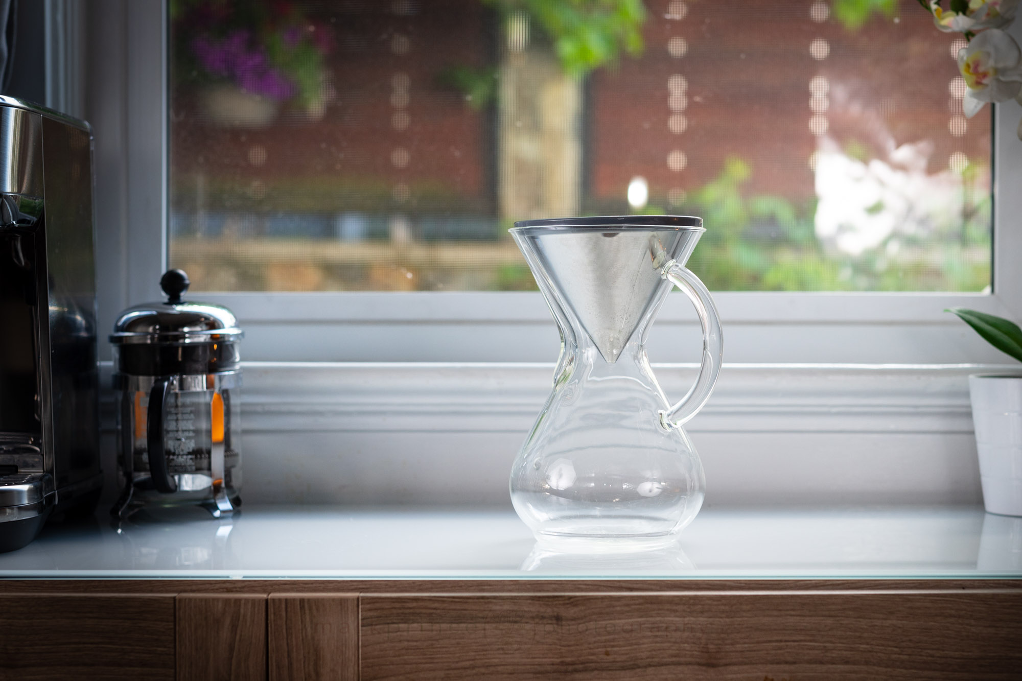  Coffee USA Glass Pour Over Coffee Maker - 4 Cup
