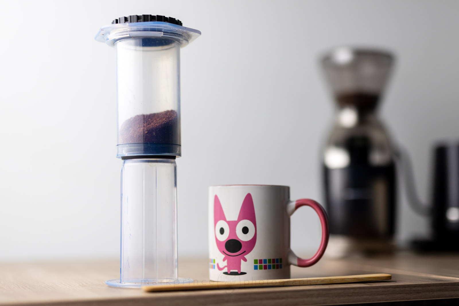 Step by step: coffee preparation with the AeroPress