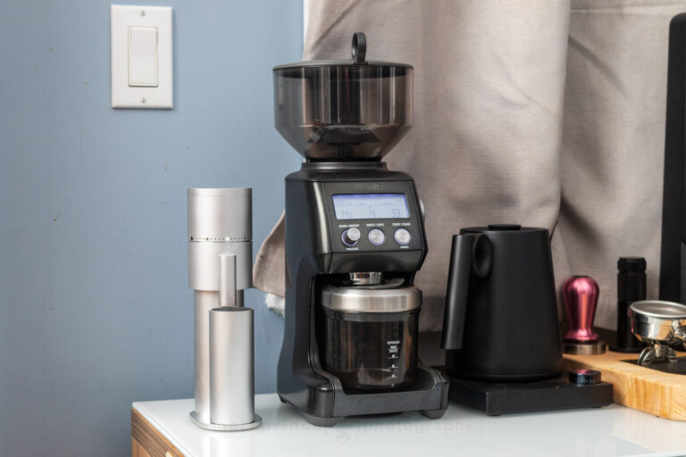 Breville Barista Touch Espresso Machine and a Breville Smart Grinder Pro